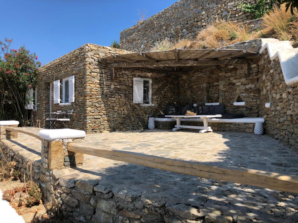 Wood And Stone Villa Mykonos Town Exterior photo