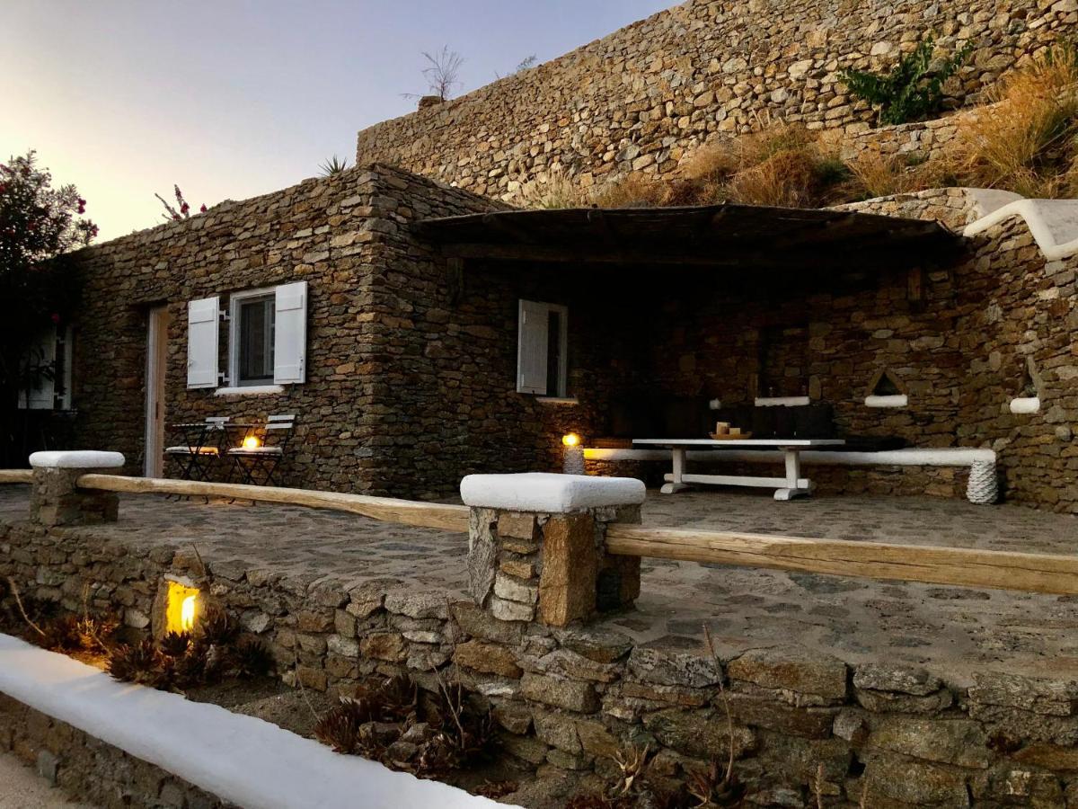Wood And Stone Villa Mykonos Town Exterior photo