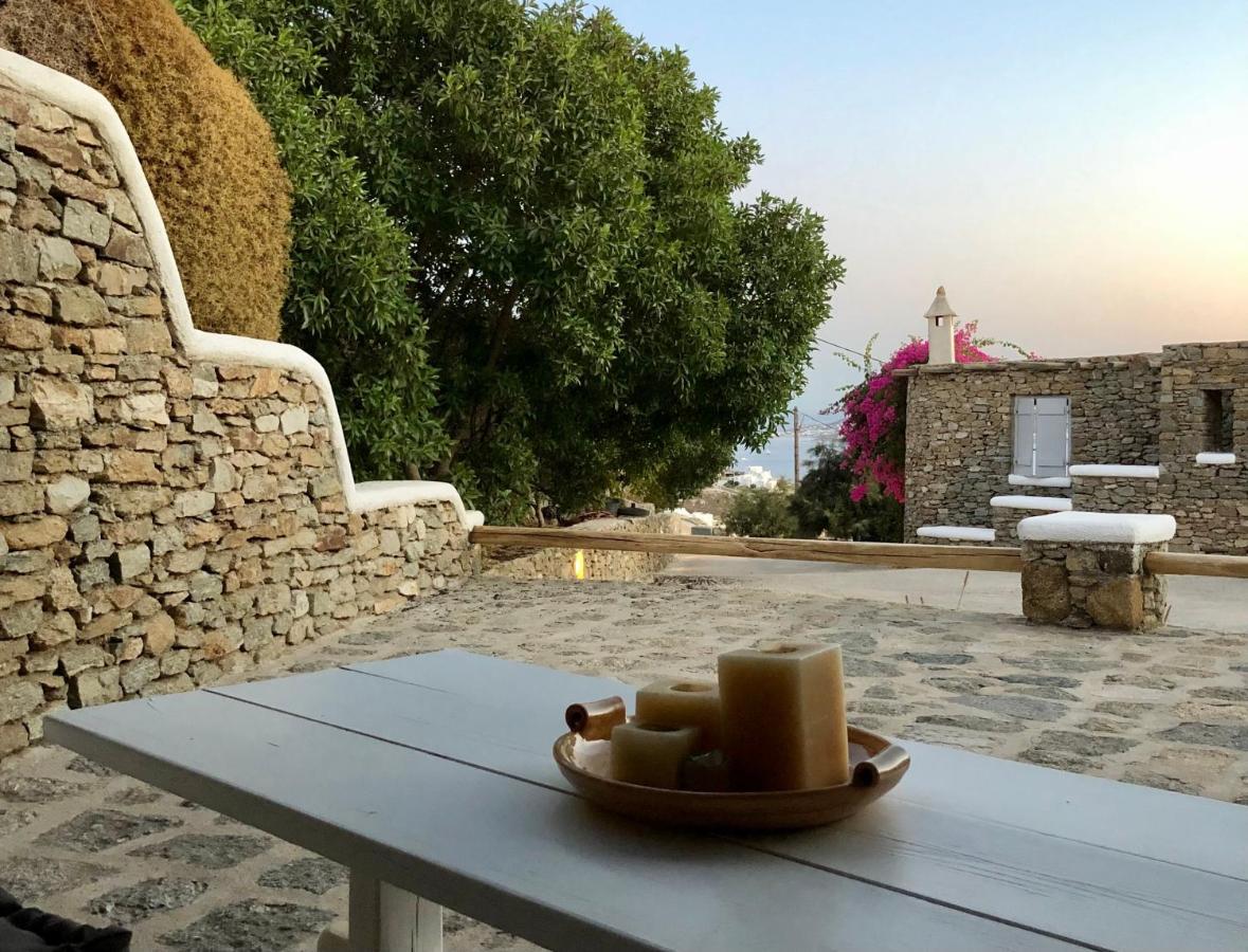 Wood And Stone Villa Mykonos Town Exterior photo