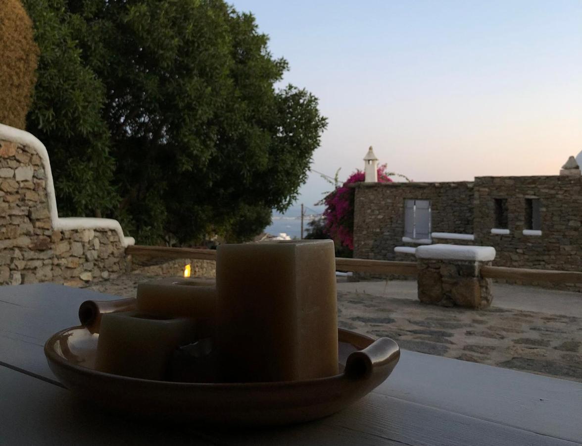 Wood And Stone Villa Mykonos Town Exterior photo